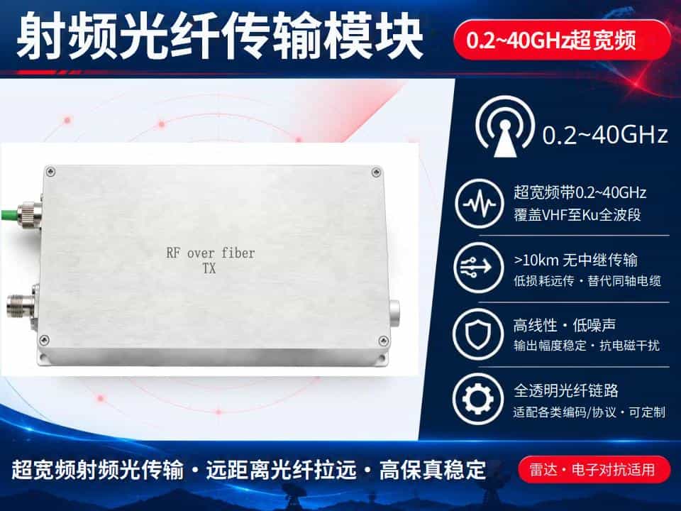 40G射频光纤传输模块